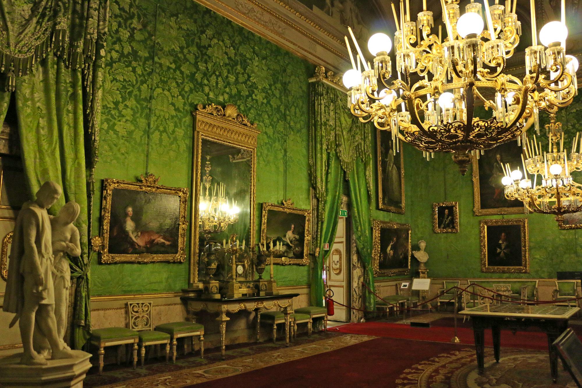 Palatine Gallery And Royal Apartments At The Pitti Palace In