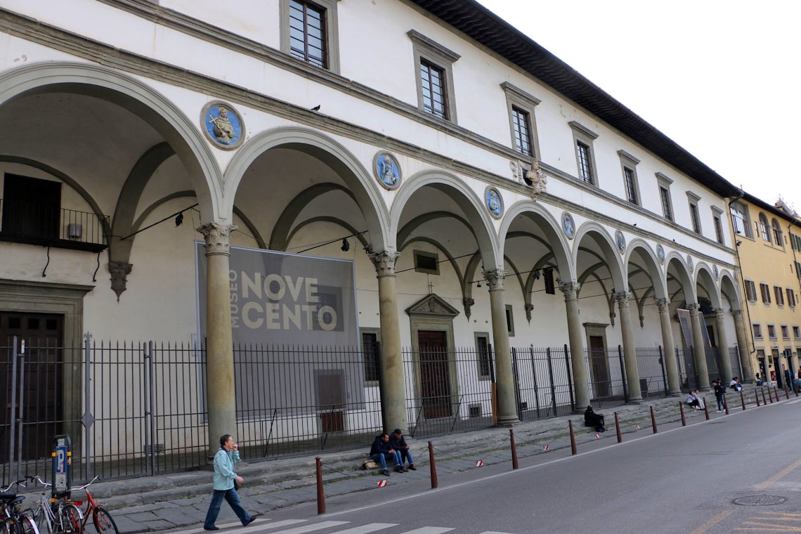 Piazza santa maria novella a firenze, toscana